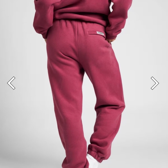 NWT- Comfort Travel Essentials Sweatpants Berry size XL - Picture 3 of 5